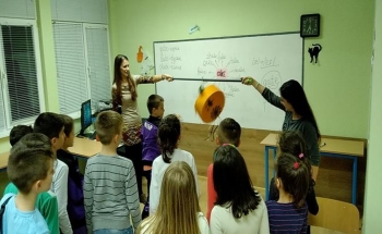 Halloween party: Страшно и забавно на Хелоуин с Училища ЕВРОПА - Велико Търново